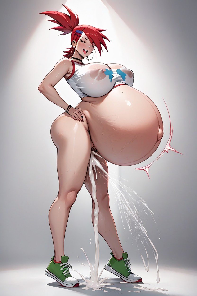 Bouncing Effects, Breasts Gushing Milk, Expansión De SenosPorno AI