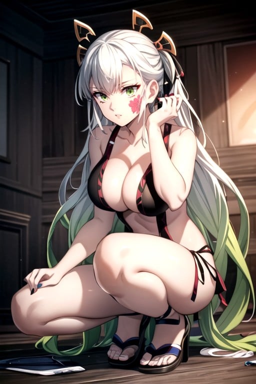 Daki Demon Form (demon Slayer) AI Porn