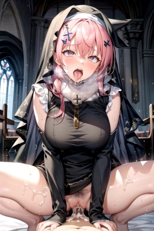 Church, Nun, Creampie AI Porn