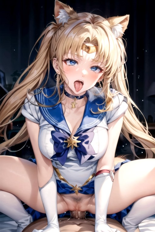 Cowgirl, Sailor Moon, Ahegao AI Porn