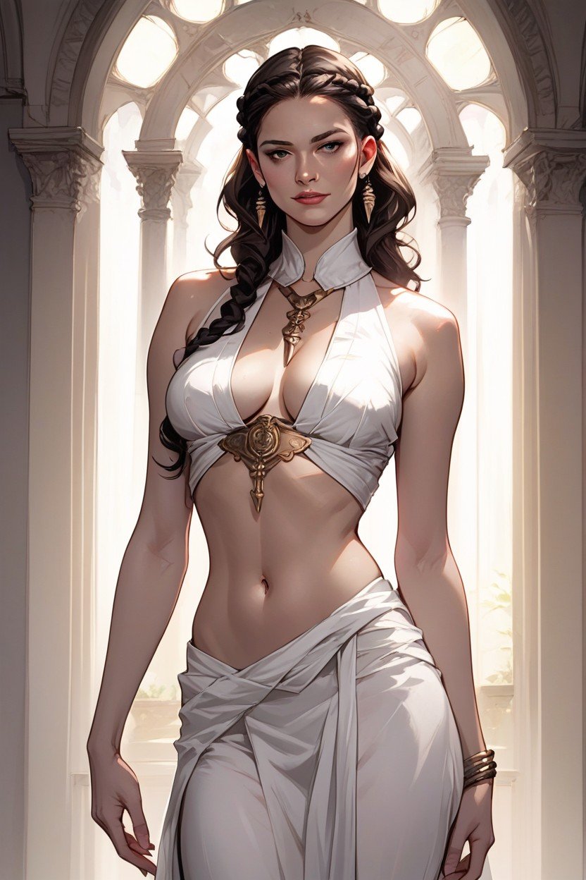 Padme Amidala, Foto Da Cintura, Roupas Abertas Pornografia de IA