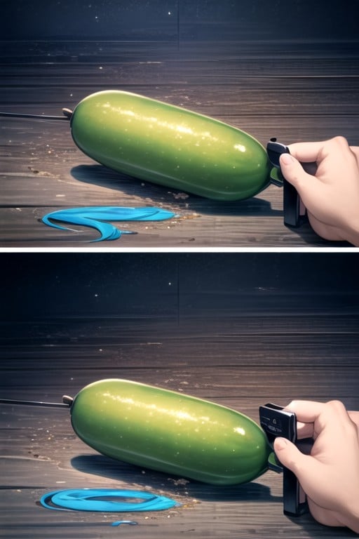 Miku Fucking Herself With A Pickle Hentai IA pornografia