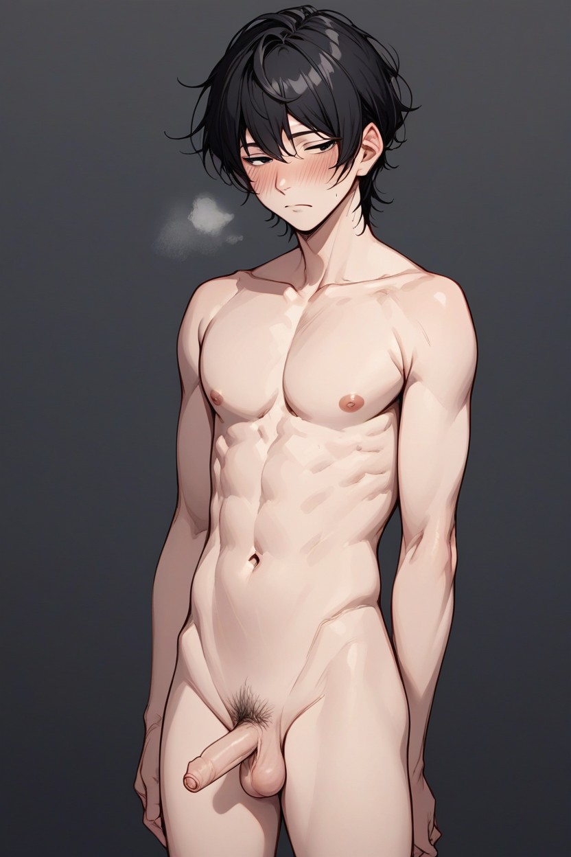 スキニー, Nipples, Anime StyleAIポルノ