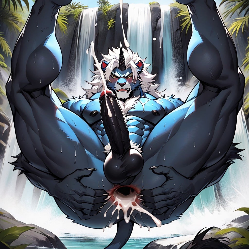 Bottom Up, Lion, Tuft AI Gay Porn