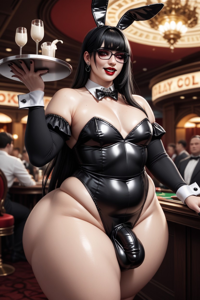 Thick, Pale Skin, Casino AI Gay Porn