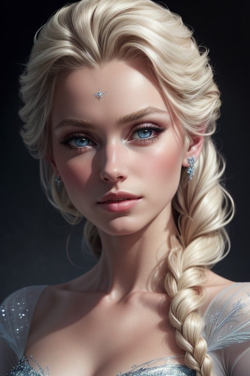 Queen Elsa Pornografia de IA