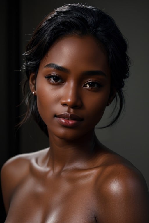 Dark Black Skin, Dark Skin, 菲律賓人AI黃片