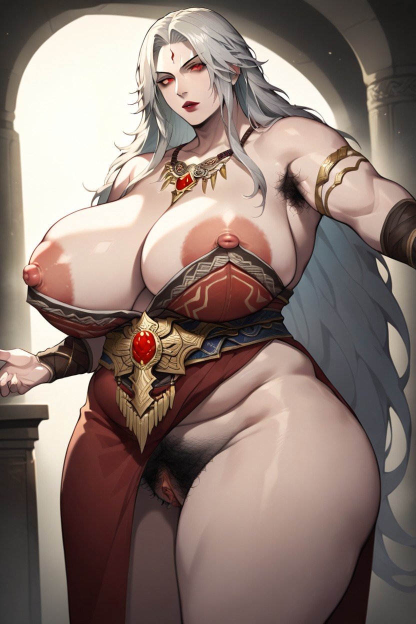 Tenue Tribale, God Of War, Vue De FacePorno IA Hentai