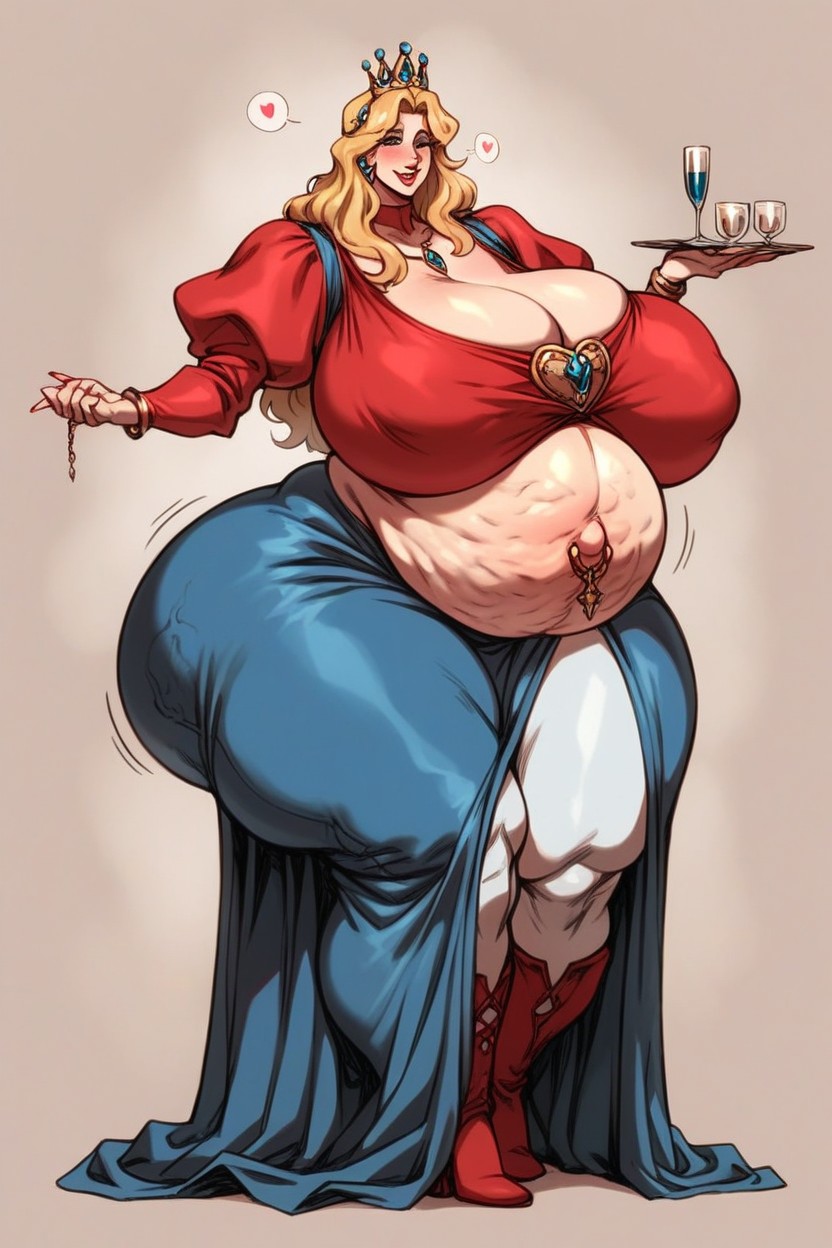 Long Sleeves, Medieval, Love Hearts Hentai AI Porn