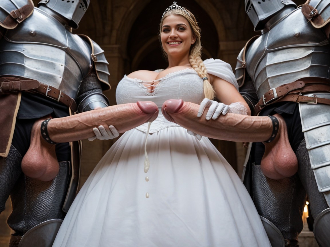 Smirk, Handjobs, Medieval AI Porn