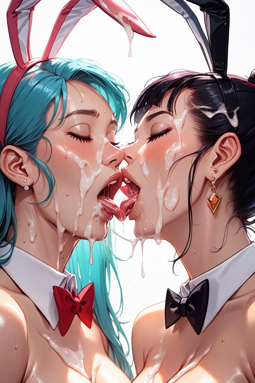 Drool, Wet Skin, Different GirlsAIポルノ