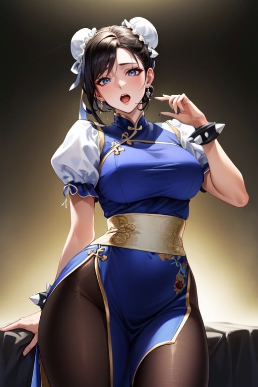 Chun Li (street Fighter), Black Hair, Rounded Ass Hentai AI Porn