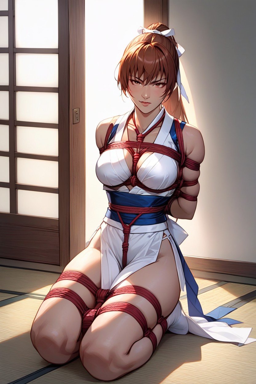 Chinese, Shibari, Kasumi From Doa Hentai AI Porn