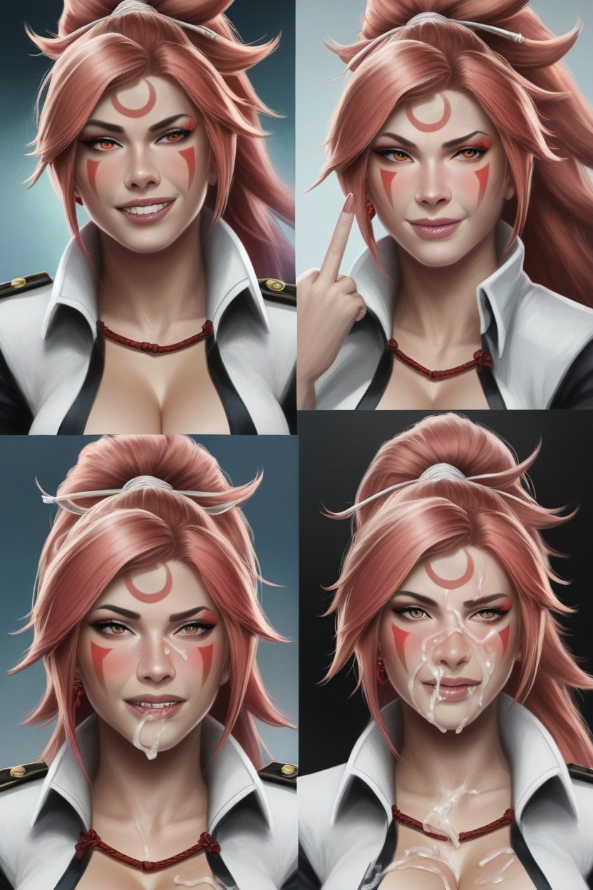 가운데 손가락을 올리기, Baiken, 사정AI 포르노