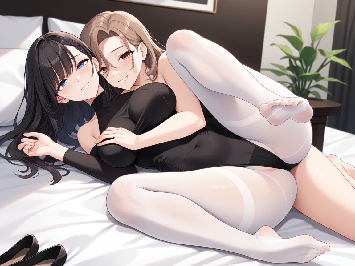 Full Bodies, Ballerina Fair Skin, Perky Breasts Hentai AI Porn