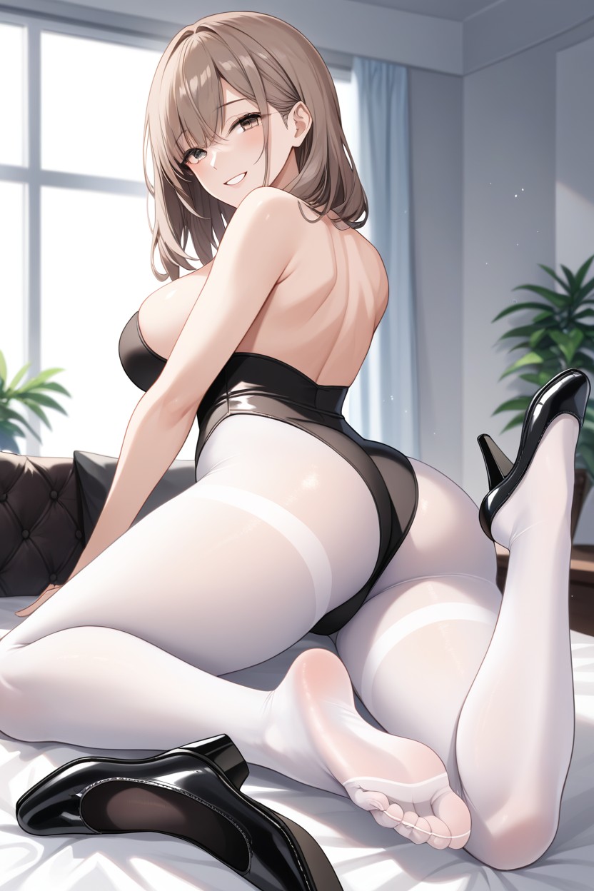 Ballerina, Beautiful Face, Pretty Feet And Legs Hentai AI Porn