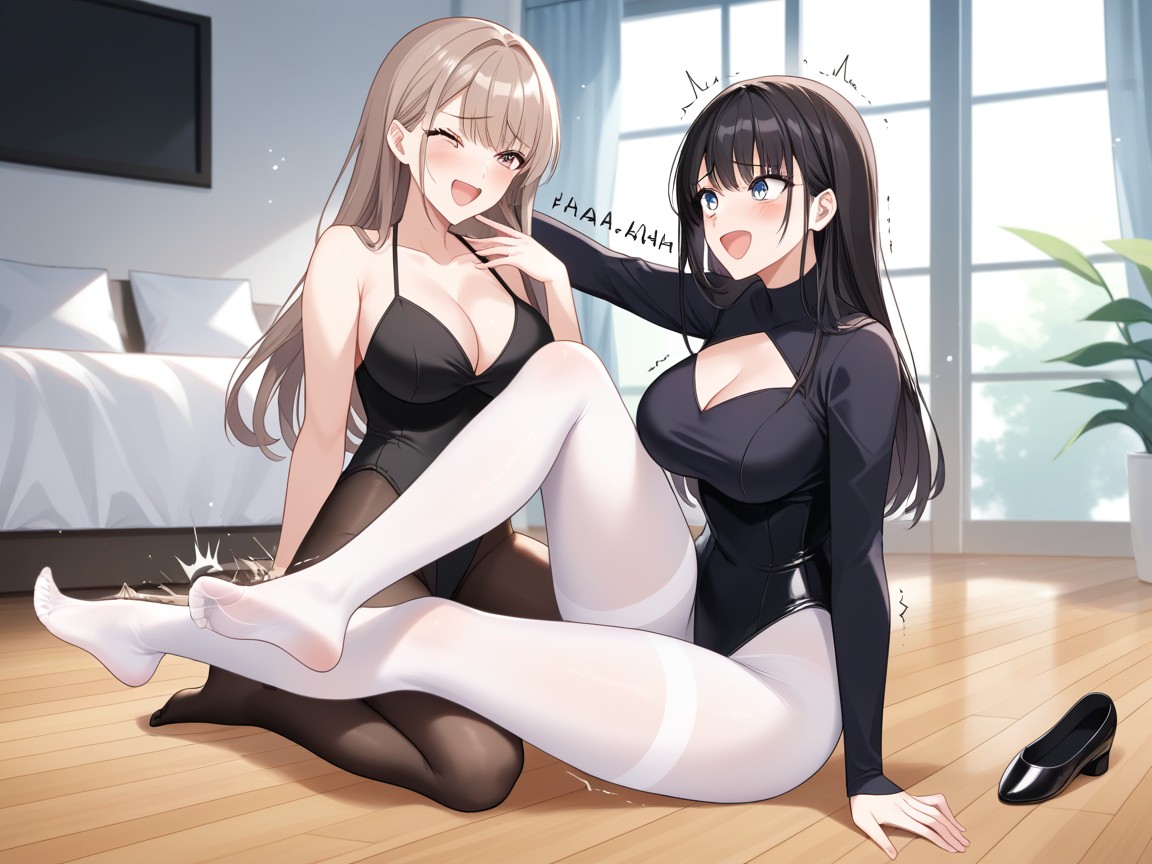 Hazel Eyes, Fair Skin, Ticklish Hentai AI Porn