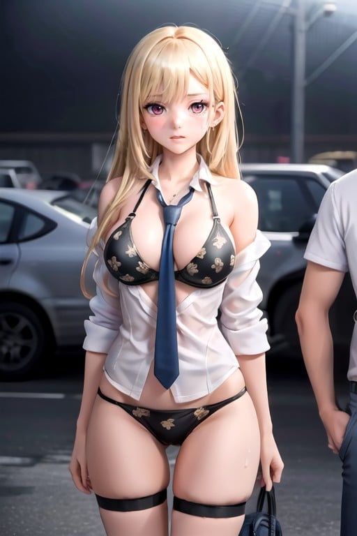 3d, Meias De Náilon, Kitagawa Marin (sono Bisuku Dōru Wa Koi O Suru) Hentai IA pornografia