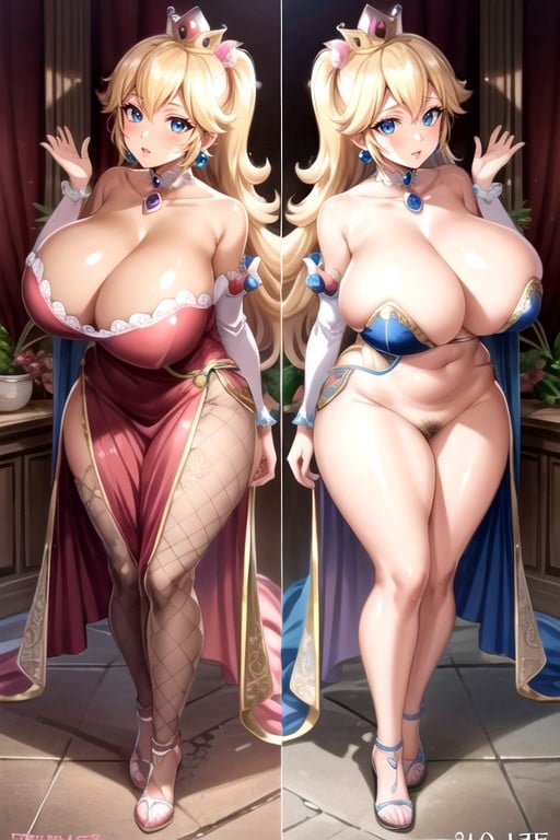 Gros Seins, Eye Shadow, ClevisPorno IA Hentai