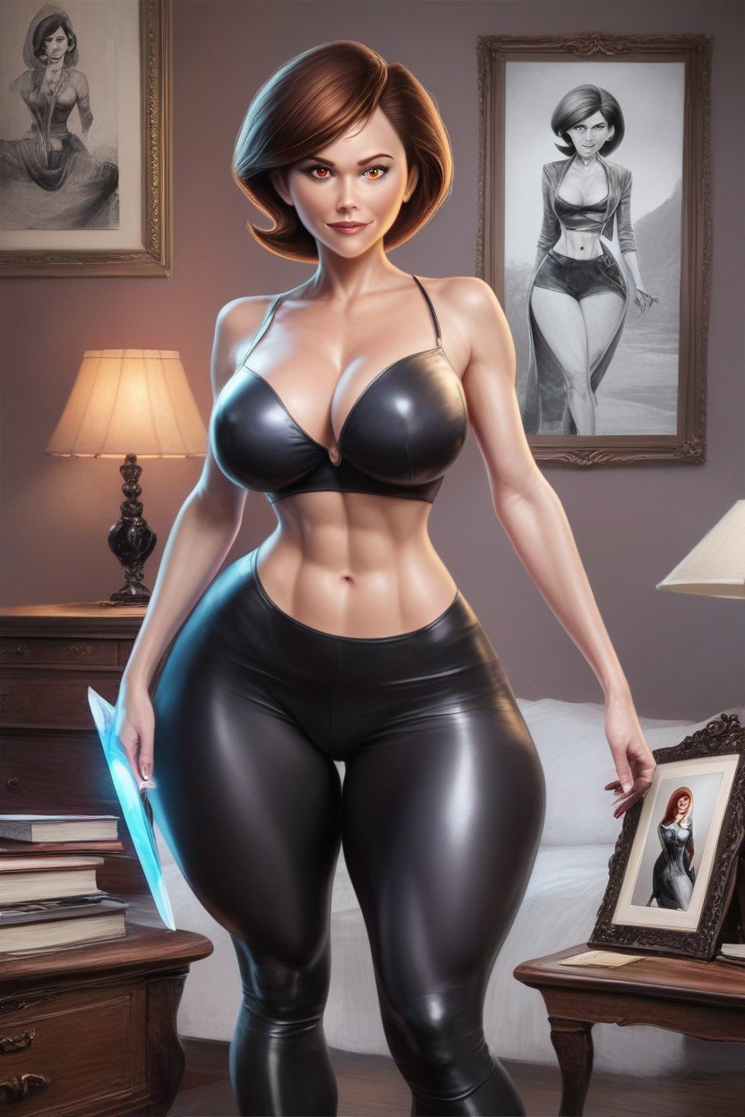 En Forme, Petite Poitrine, Helen Parr From The IncrediblesPorno IA Hentai