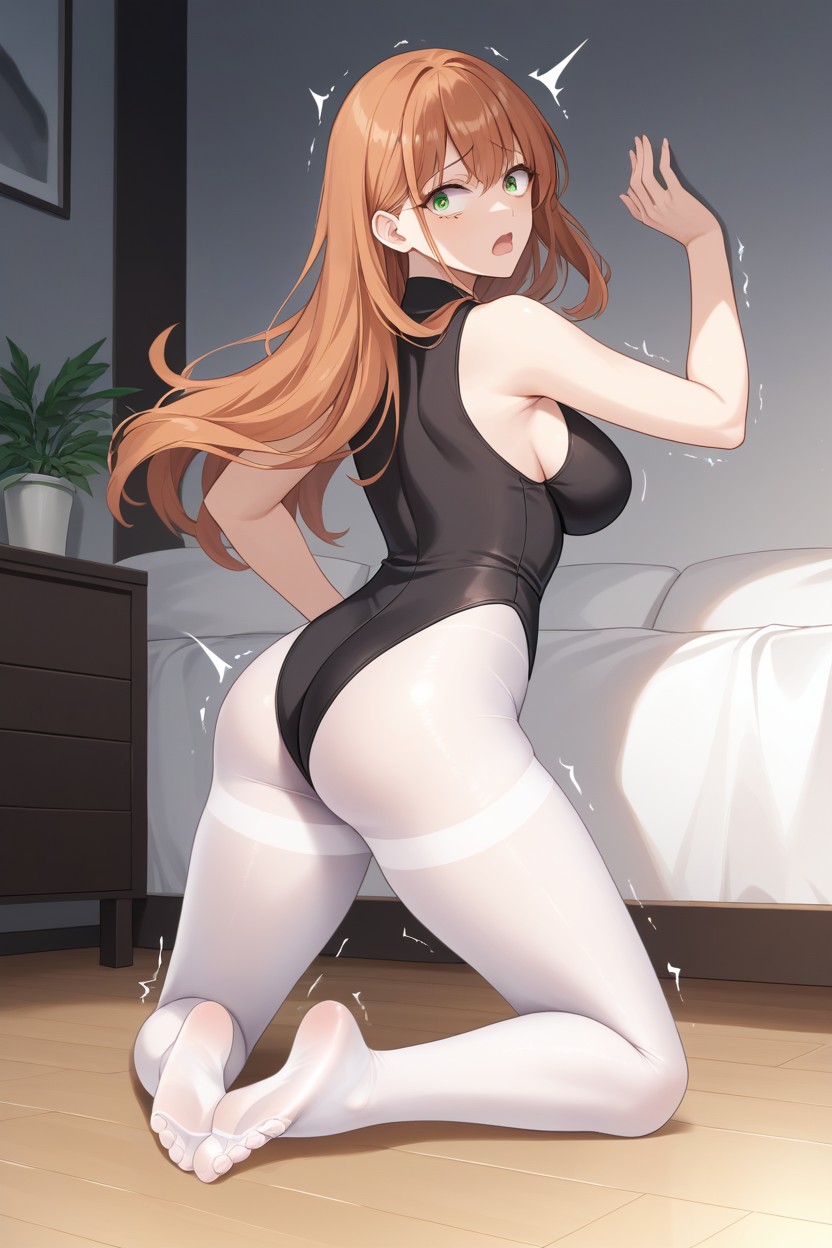 Long Hair, Ballerina, Shocked Look Hentai AI Porn