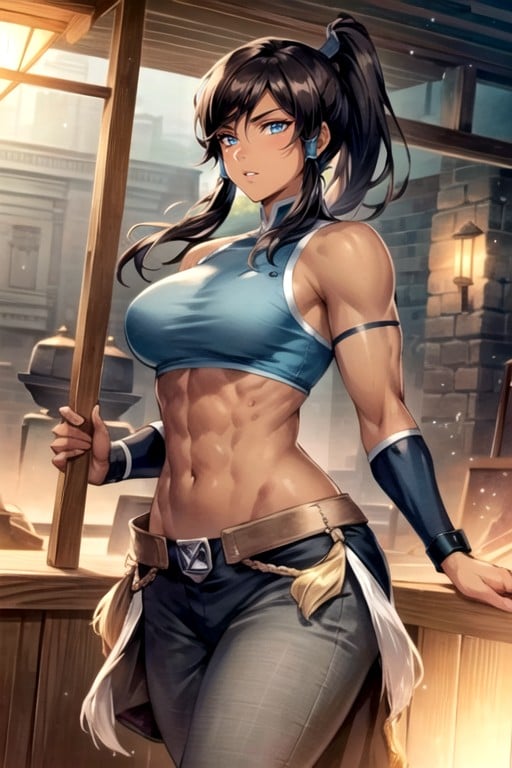 Korra (the Legend Of Korra)Porno IA de transexuales