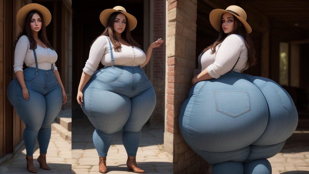 Mega Huge Hips, 超大码美人, FattestAI黄片