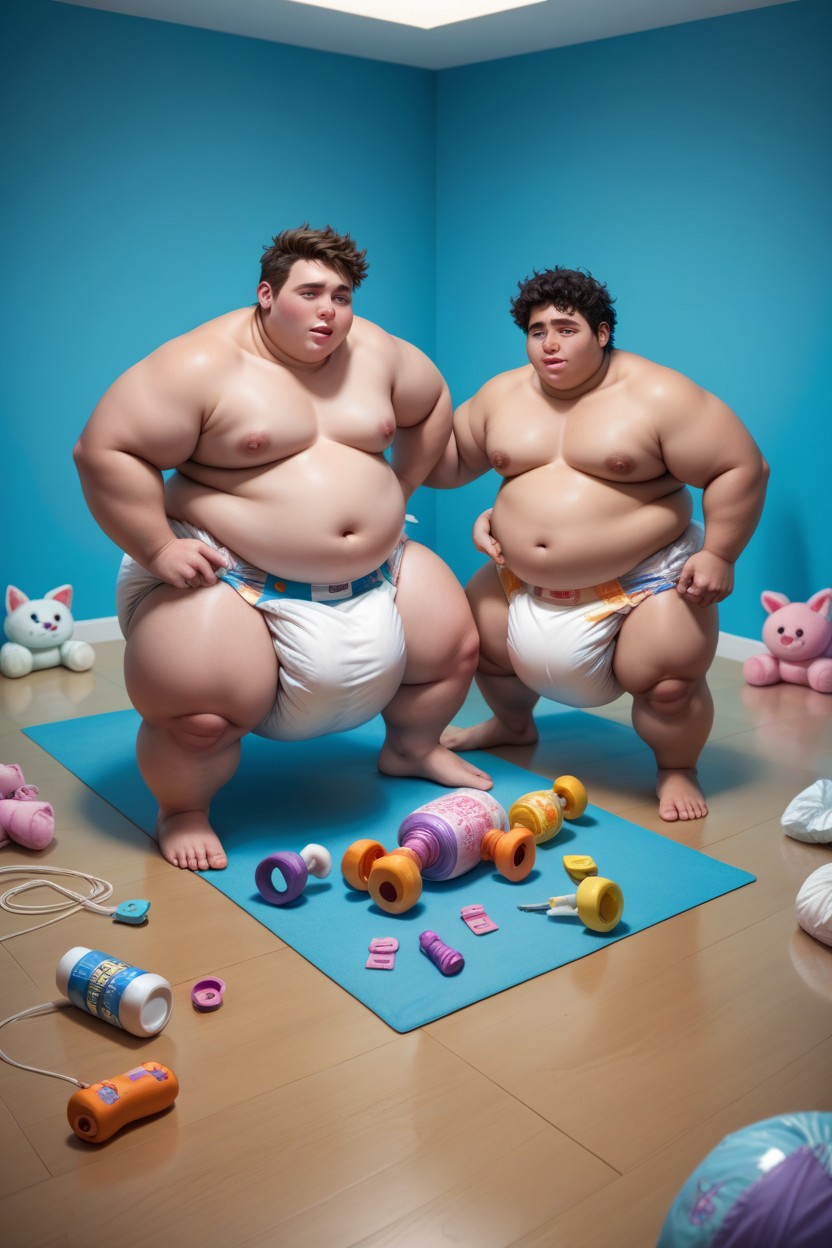 Primary Colors, Tv, Big Diapers AI Gay Porn