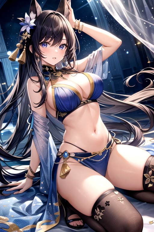 Belly Dancer Outfit, Model, FitPorno AI Hentai