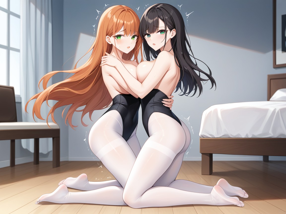 Fair Skin, Medium Butt, Perky Breasts Hentai AI Porn