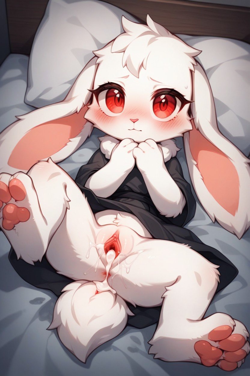 Big Eyes Blush, Floppy Ears, PawsAI黄片