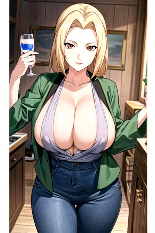 Massive Breast, Massive Ass, Tsunade (naruto) AI Porn