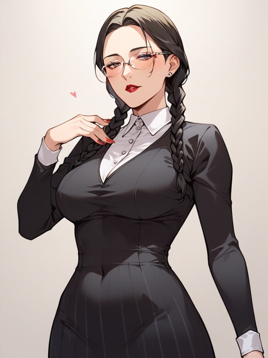 Wednesday Addams Cosplay, Marin Kitagawadress Up DarlingヘンタイAIポルノ