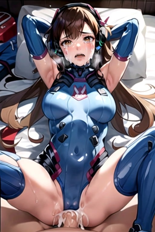 D'va (overwatch), Missionário, Braços Levantados Pornografia de IA