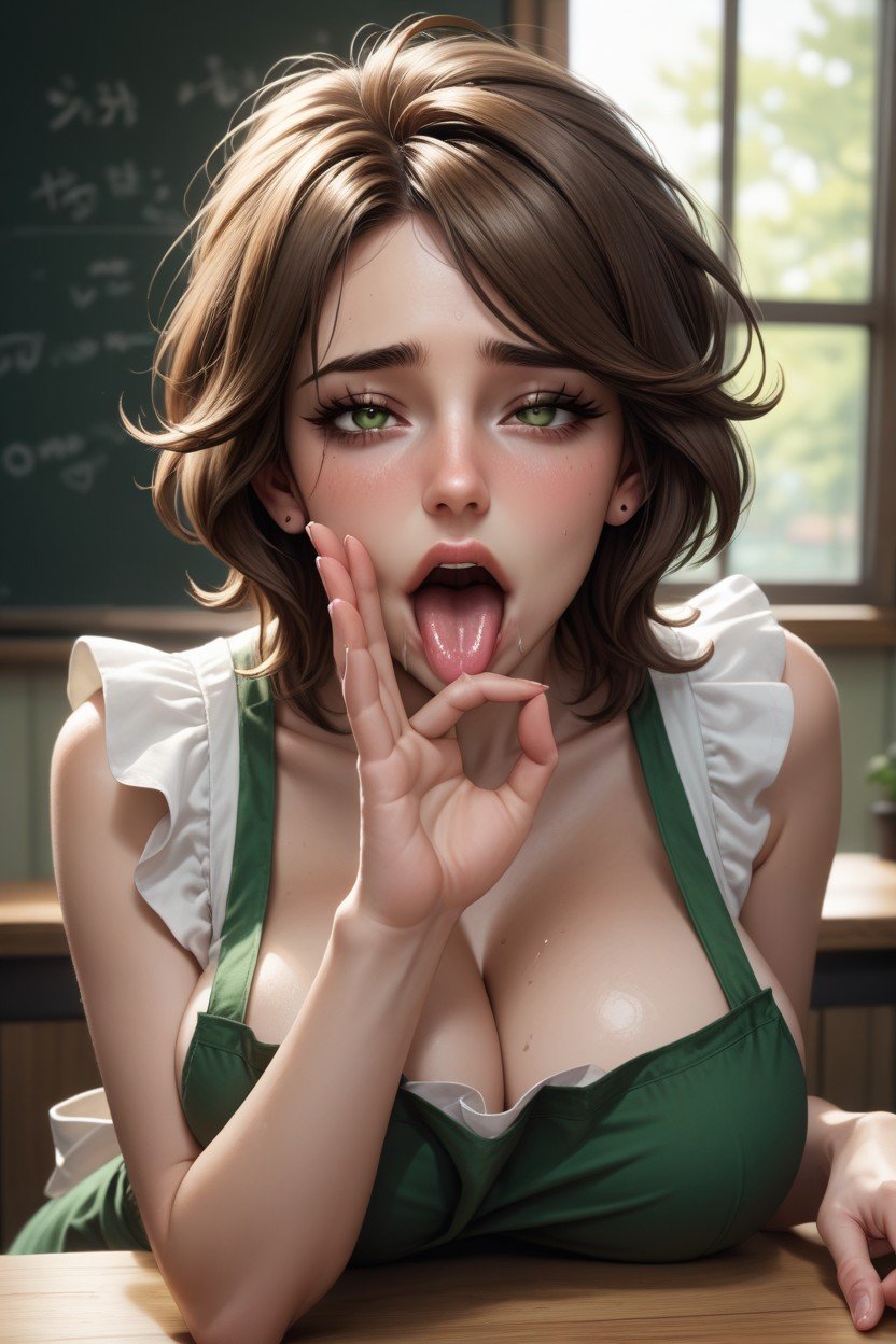 Sacar La Lengua, Fellatio Gesture, OrgásmicaPorno AI Hentai