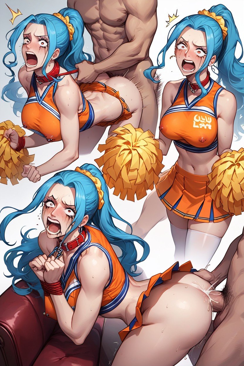 Rough Fucking, Crying, Cheerleader Hentai AI Porn