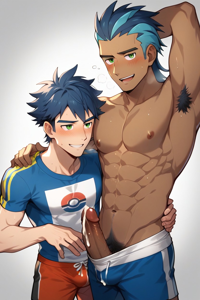 Homoerotic, Cock, Cumming AI Gay Porn