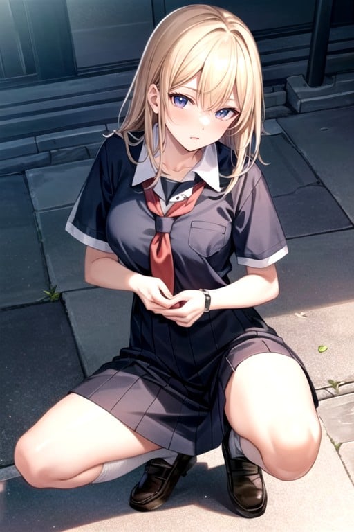 Top Down, 18, School Uniform Hentai AI Porn