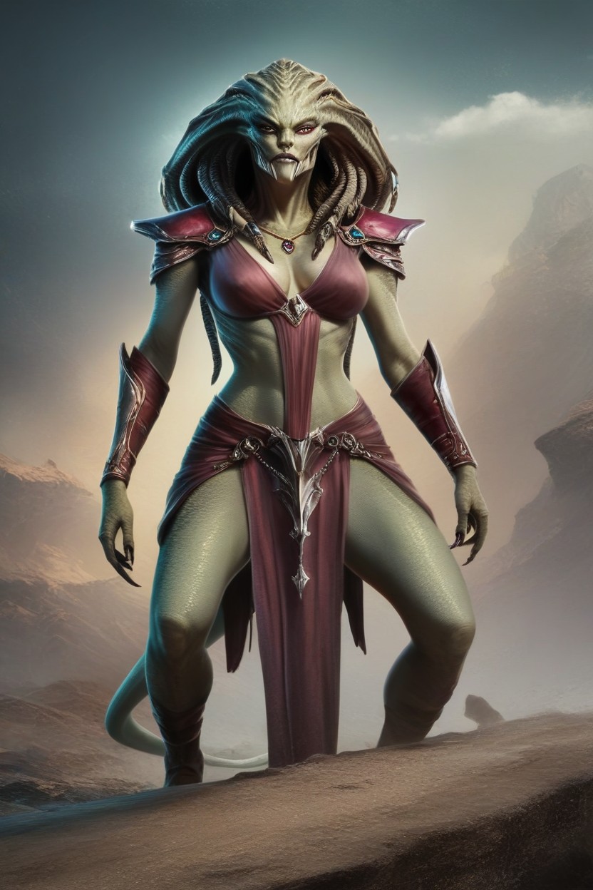 Female Yautja Predator Alien From Alien Vs PredatorPorno IA Hentai