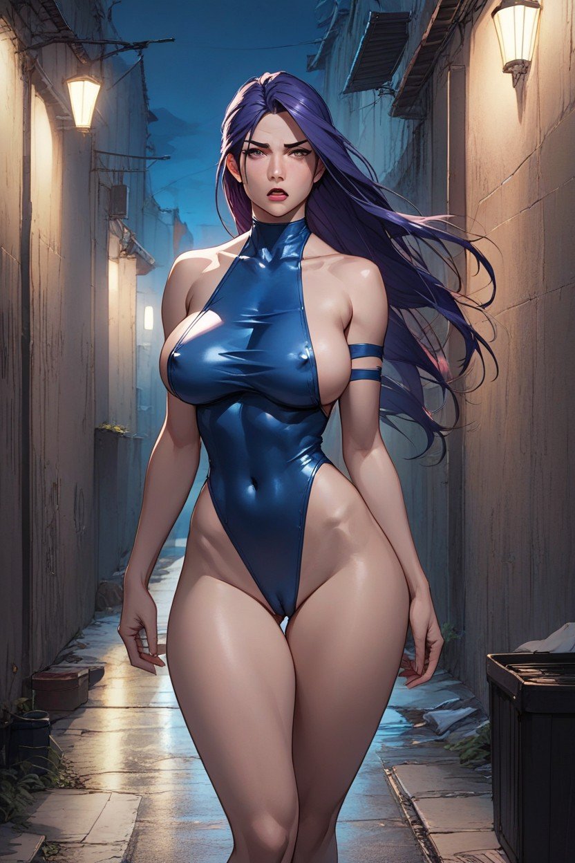 Alley, Modelando, Tocándose La CaraPorno AI Hentai