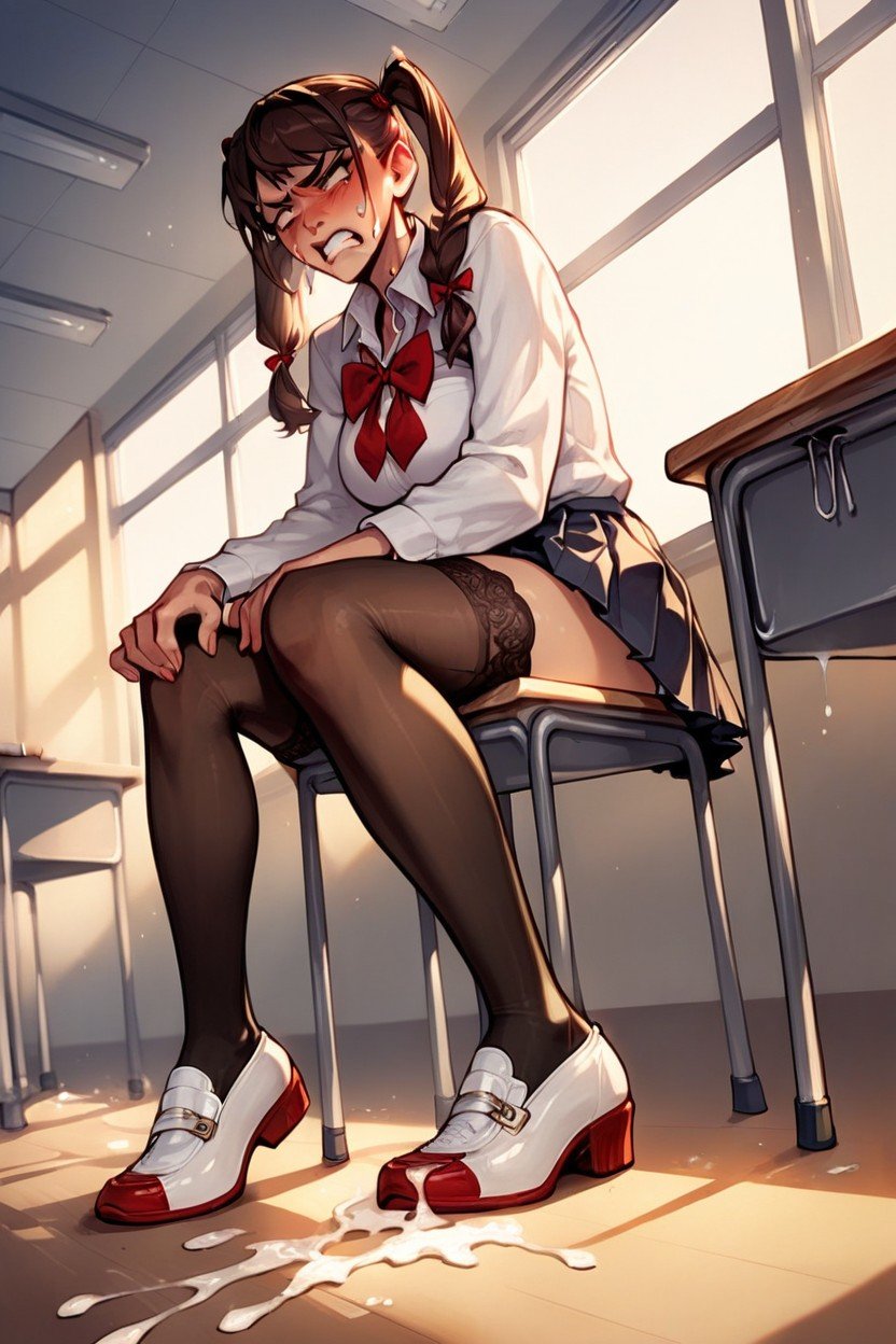 Cum Shoe, Disgusted, ClassroomAIポルノ