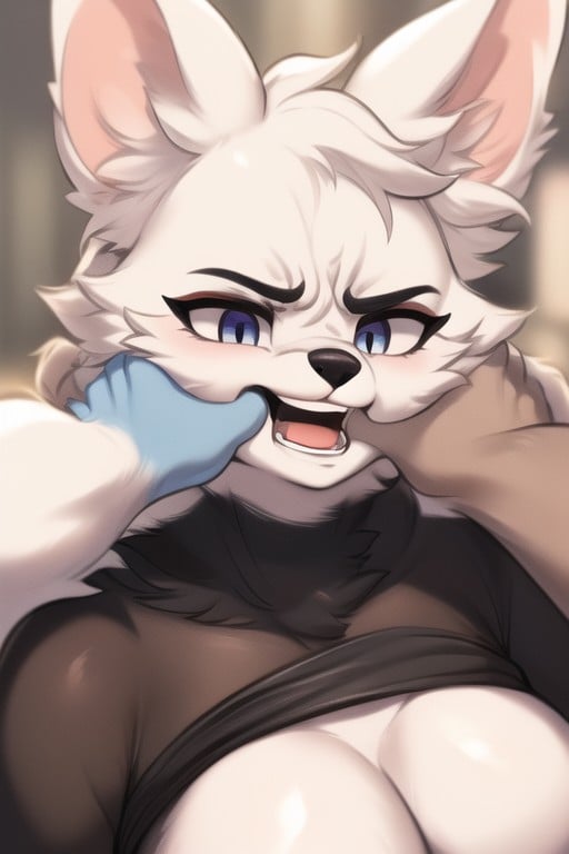 Thick, Full Body, Disgusted Furry AI Porn