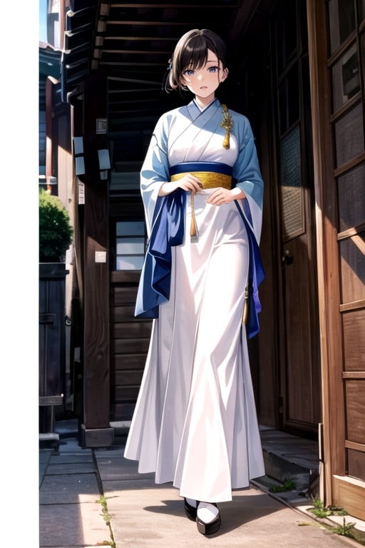 Korean Dress, Seoul, Full Body AI Porn