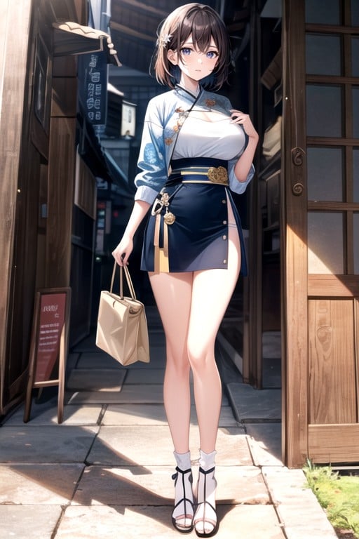 Seoul, Sunny, Korean Dress AI Porn