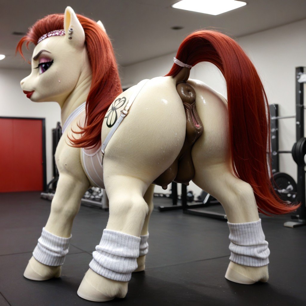 Mature Pony, 야외, BimboAI 포르노