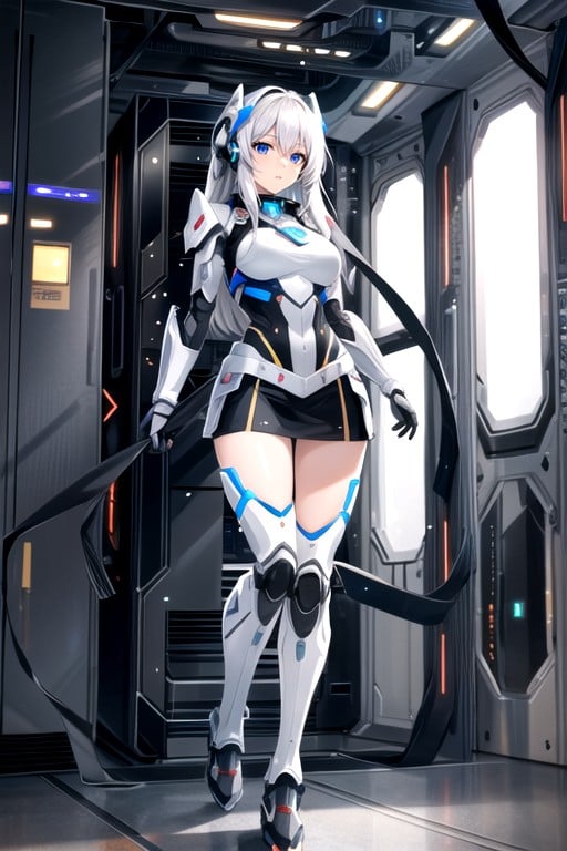 Spaceship, Full Body, Robot Armor AI Porn