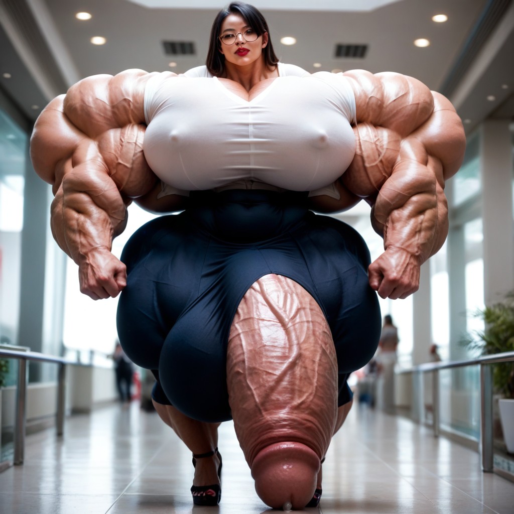 Unusual award n.2: amazing born-penis anomaly in girl supermodel