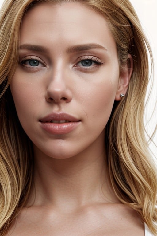 Scarlet Johansson, Realistic Photography, Pleasure FaceAIポルノ