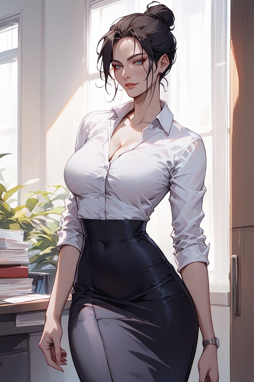 Office Clothes, Wraith From Apex Legends, Narrow WaistAI 포르노