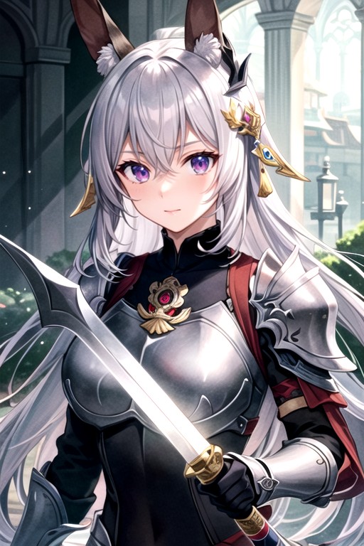 Armor, Shoulder Armor, Dark Room Hentai AI Porn